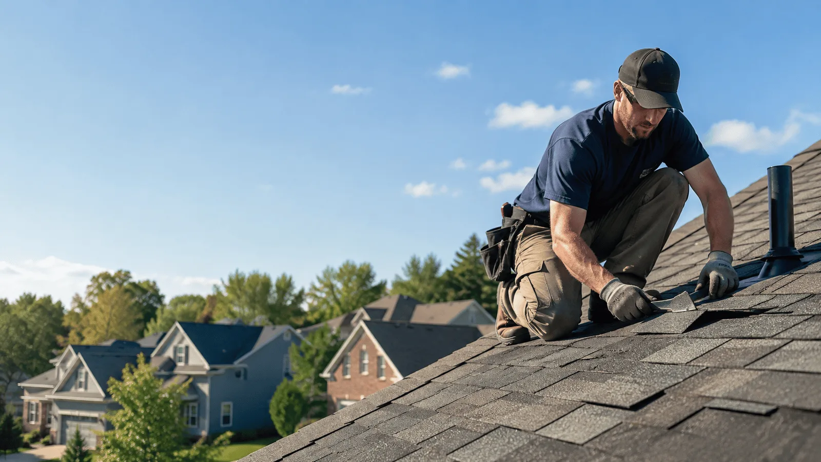 Roof Leak Repair in Powhatan Point, OH near me